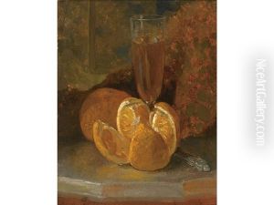 Still Life With Oranges by Samuel Lancaster Gerry