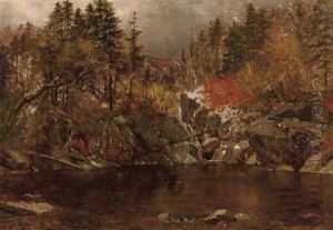 Pond In Autumn by Samuel Lancaster Gerry