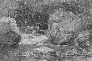Fishermen And Footbridge