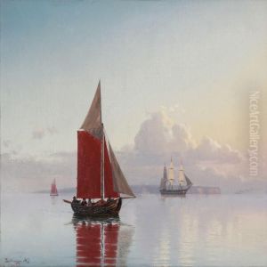 Stille Morgen I Sundet by Carl Emil Baagoe