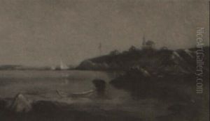Harbor Scene: Marblehead Neck by Samuel Lancaster Gerry