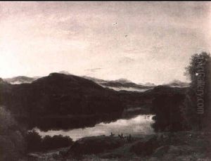 Riders On A Mountain Trail by Samuel Lancaster Gerry