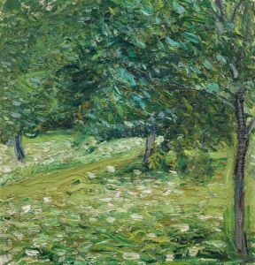 Obstgarten (kleines Gartenbild) by Richard Gerstl