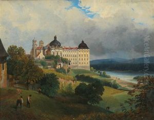 View Of Klosterneuburg by Joseph Gerstmeyer