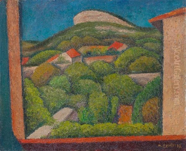 Landscape Through A Window - view 1