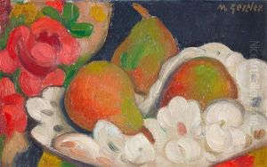 Still Life With Pears by Mark Gertler