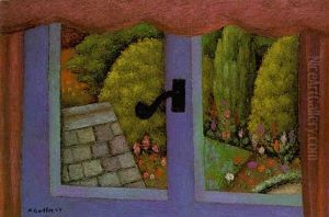 View From A Bedroom Window by Mark Gertler