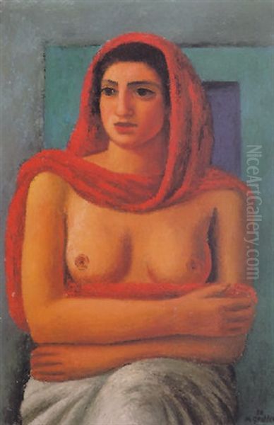 The Red Shawl - view 1