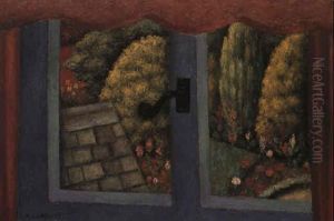 View From A Bedroom Window by Mark Gertler