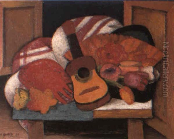 Study For The Spanish Fan - view 1