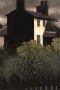 Black And White Cottage Black And White Cottage