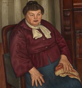 Portrait Of The Artist's Mother by Mark Gertler