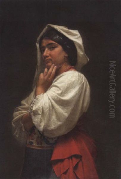 Junge Zigeunerin In Tracht - view 1