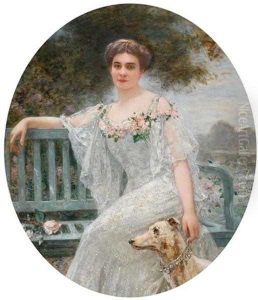 Portrait Einer Dame, Wohl Der Vera Nimidoff - view 1