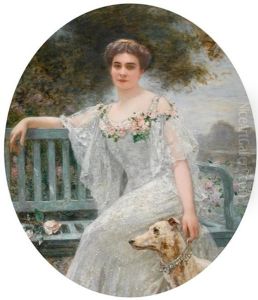 Portrait Einer Dame, Wohl Der Vera Nimidoff by Henri Gervex
