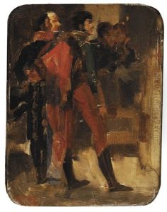 Deux Generaux (in Collab. W/alfred Stevens And Others) by Henri Gervex