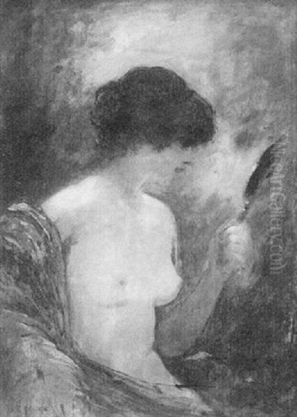 Femme Au Miroir - view 1