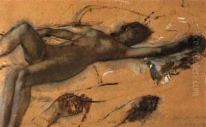 A Study For Rolla by Henri Gervex