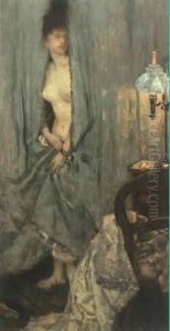 Naakt In Een Interieur by Henri Gervex