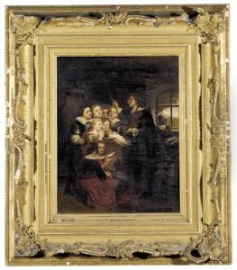 The School Choir (der Schulchor) by Eduard Geselschap