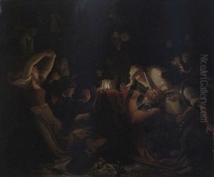 Valentins Tod by Eduard Geselschap