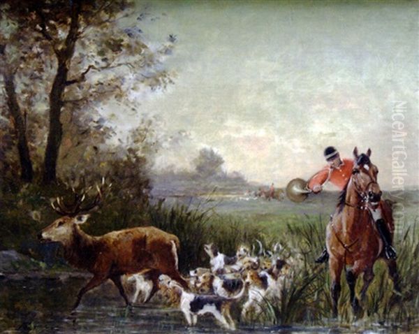 Scene De Chasse A Courre - view 1