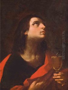 Saint John The Evangelist by Francesco Giovanni Gessi
