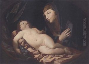The Madonna And Child by Francesco Giovanni Gessi