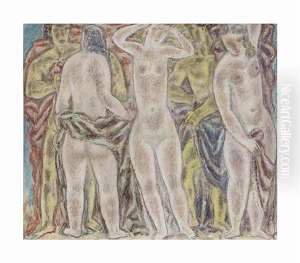 Three Bathers - view 1