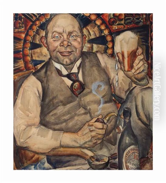 Portrait Of Piet Boendermaker - view 1