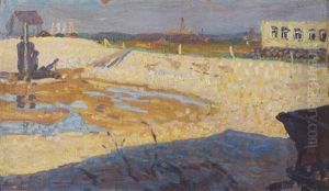 A Sunlit Construction Site