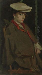 A Young Woman With A Hat