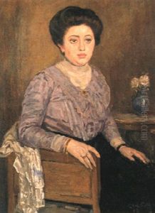Portrait Of Mrs. Boendermaker Portrait Of Mrs. Boendermaker