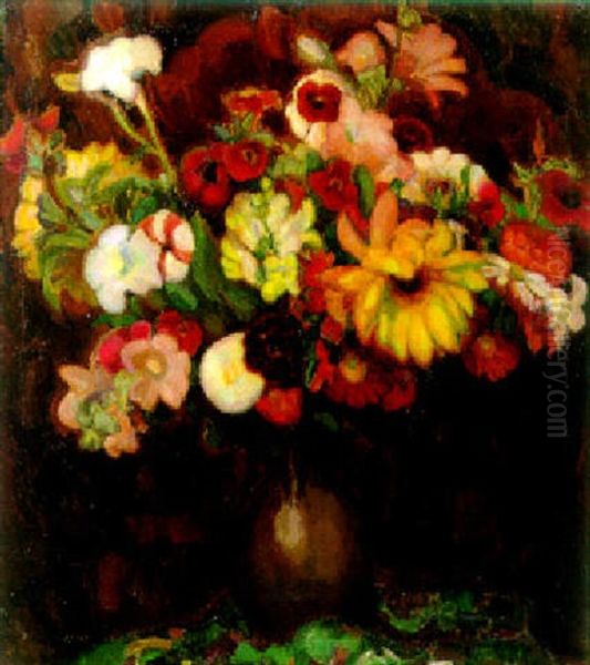Bloemen In Tinnen Kan, No.1 - view 1