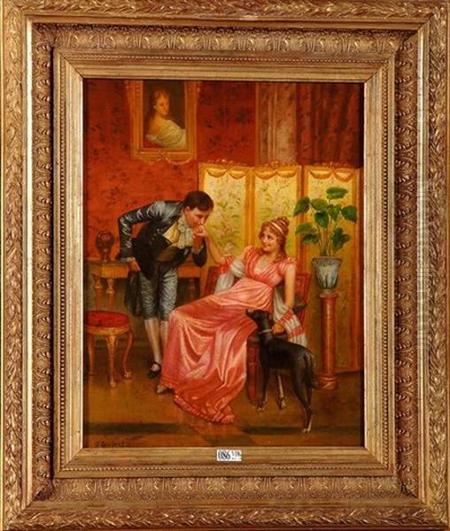 Scene Galante Dans Un Interieur - view 1