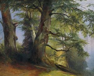 Waldpartie by Georg Geyer