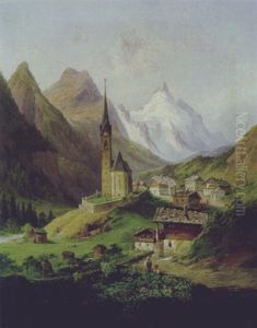 Blick Auf Heiligen Blut Mit Grosglockner