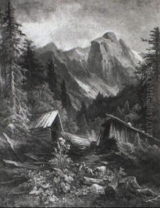H"llengebirge Im Salzkammergut by Georg Geyer