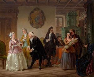 Die Testamentseroffnung by Johann Geyer