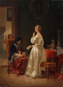 Der Liebesbrief by Johann Geyer