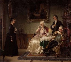 Das Schuchterne Dienstmadchen by Johann Geyer