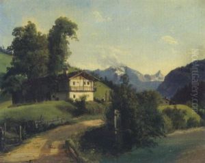Weg Nach Berchtesgaden by Carl Geyling