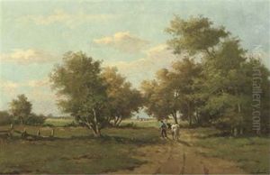 A Countrypath In Summer A Countrypath In Summer