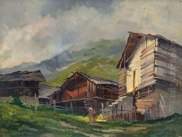 Paesaggio Con Baite - view 1