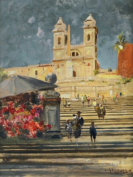 Roma, Scalinata Di Piazza Di Spagna - view 1