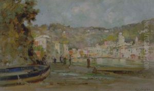Paese Ligure by Cesare Gheduzzi
