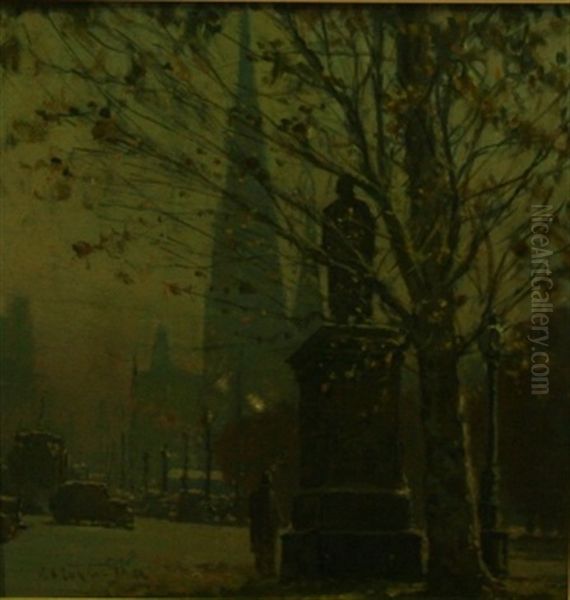 Melbourne Street, Autumn - view 1