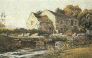 Crossing The Stone Bridge by Peter Ghent