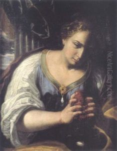 Sainte Praxede by Antonio Gherardi