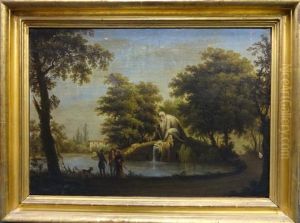 Le Colosse De L'apennin De Jean De Bologne Dans Les Jardins De La Villa Pratolino (ou Demidoff)